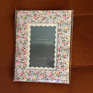 Rifle Paper Co. Floral Photo Frame in Pink, Green & Yellow